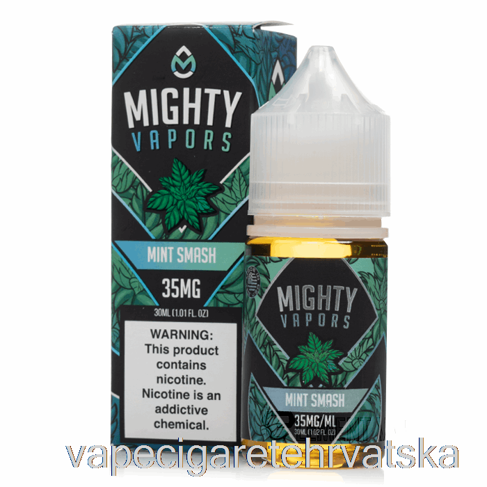 Vape Hrvatska Mint Smash - Moćne Soli - 30ml 35mg